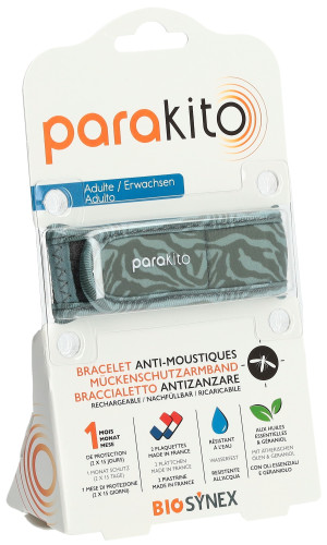 Parakito Mückenschutz Armband Erwachsene Jungle - 1 Stk.