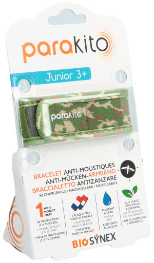 Parakito Mückenschutz Armband Junior Tarnung - 1 Stk.