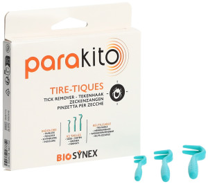 Parakito Zeckenzangen Biosynex - 3 Stk.