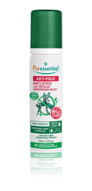 Puressentiel Anti-Stich Abwehrende Milch Tropische Zonen - 75ml