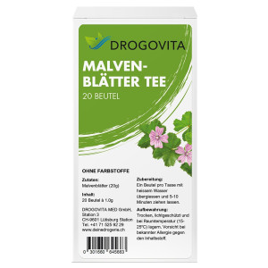 Drogovita Malvenblätter Tee - 20 Beutel