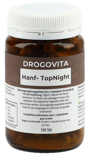Drogovita Hanf TopNight Kapseln - 100 Stk.