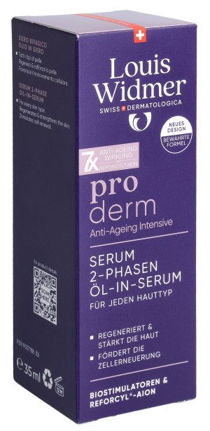 Louis Widmer proderm Serum 2 Phasen parfumiert - 35ml