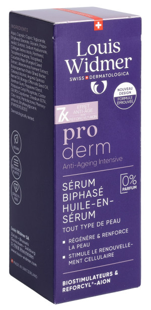 Louis Widmer proderm Serum 2 Phasen ohne Parfum - 35ml