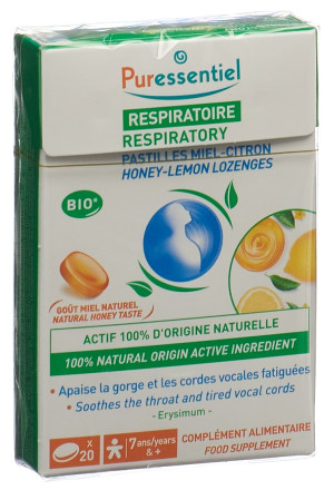 Puressentiel Lutschtabletten Honig Zitrone - 20 Stk.