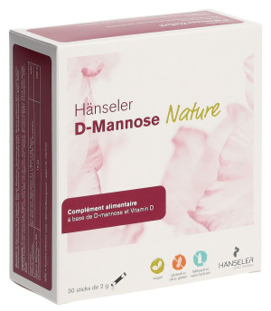 Hänseler D-Mannose Nature - 30 Sticks