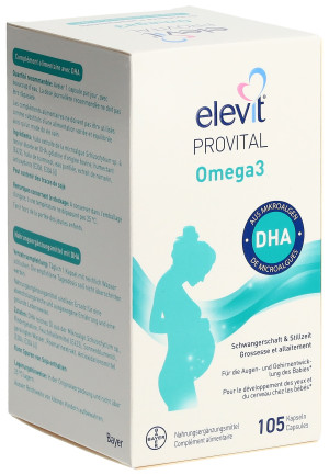 Elevit Provital Omega3 Kapseln - 105 Stk.