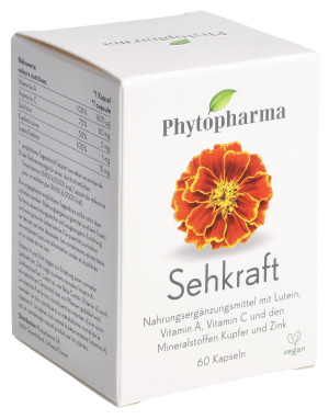 Phytopharma Sehkraft Kapseln - 60 Stk.