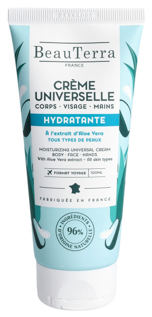 BeauTerra Feuchtigkeitsspendende Universalcreme Aloe Vera - 100ml