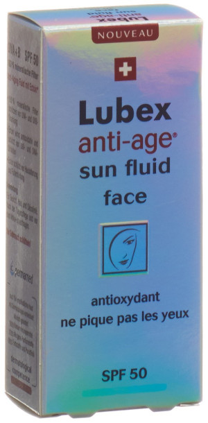 Lubex Anti-Age - Sun Fluid FACE - UV-A + B LSF 50+ - 30ml