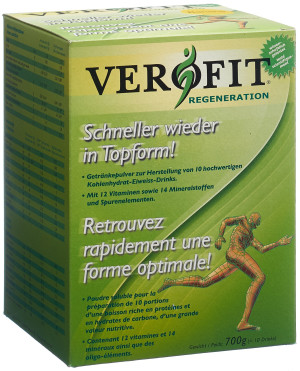 Verofit Regeneration Getränkepulver Banane - 10 Beutel