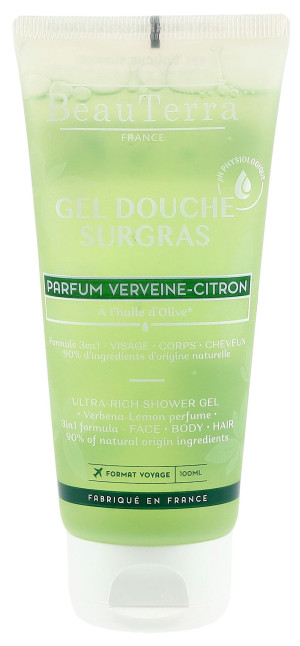 BeauTerra reichhaltiges Duschgel Verveine Citron - 100ml