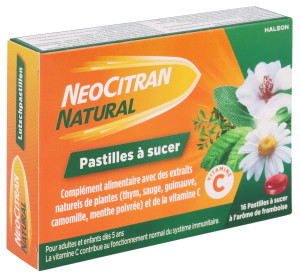 NeoCitran Natural Lutschpastillen - 16 Stk.