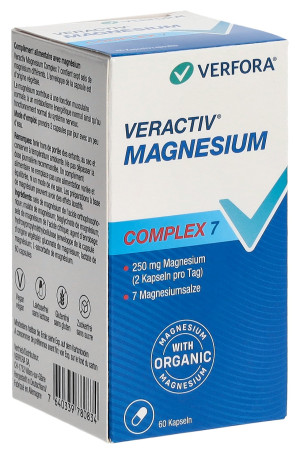 Veractiv Magnesium Complex7 Kapseln - 60 Stk.