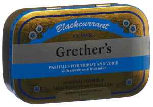 Grethers Blackcurrant Pastillen Classic - 110g