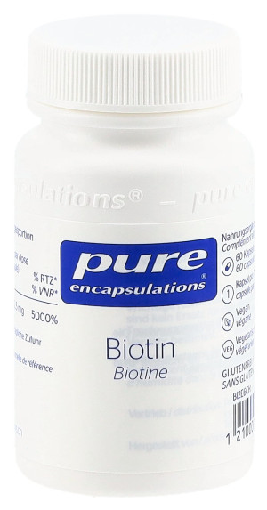 Pure Biotin Kapseln - 60 Stk.
