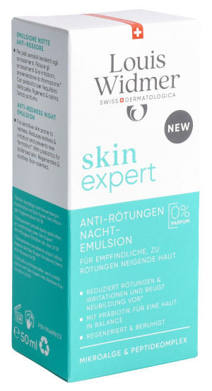 Louis Widmer skinexpert Anti-Rötungen Nachtemulsion - 50ml