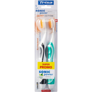 Trisa Duo SonicPower Battery Pro Interdental soft - 2 Stk.