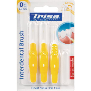 Trisa Interdental Brush flexible ISO 0 - 0.6 mm - 3 Stk.