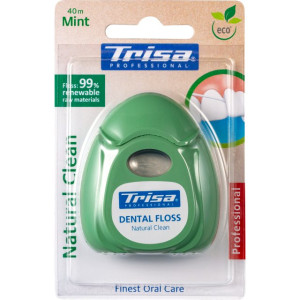 Trisa Zahnseide Natural Clean mint - 40m