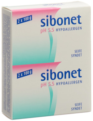 Sibonet Seife pH 5.5 Hypoallergen - 2x100g