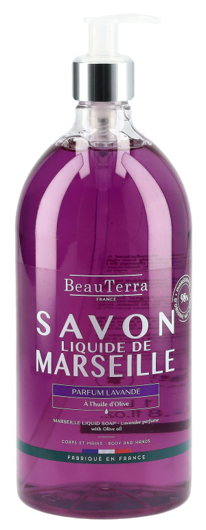 BeauTerra Flüssigseife Marseille Lavendel - 1'000ml