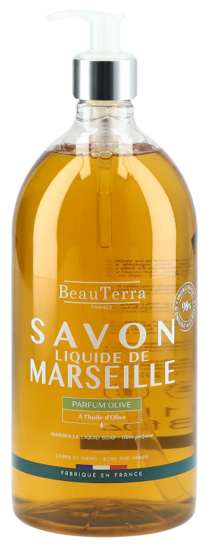 BeauTerra Flüssigseife Marseille Olive - 1'000ml