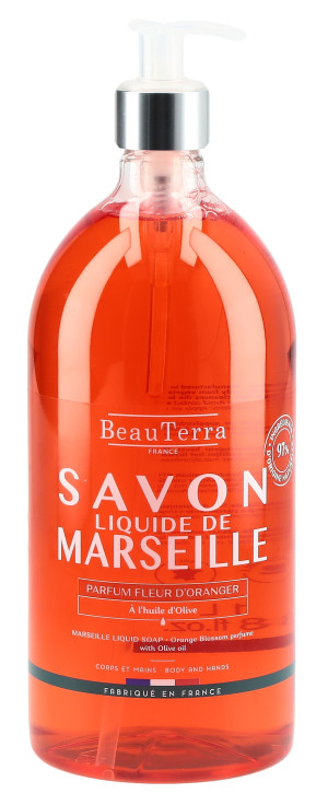 BeauTerra Flüssigseife Marseille Orangenblüte - 1'000ml