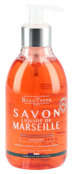 BeauTerra Flüssigseife Marseille Orangenblüte - 300ml