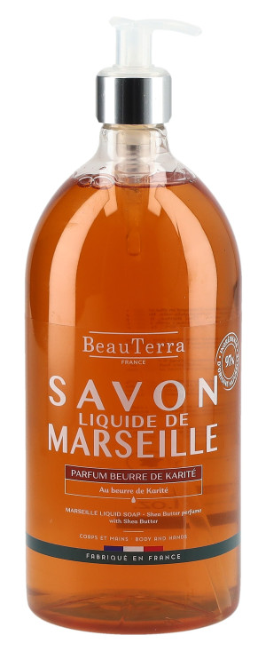 BeauTerra Flüssigseife Marseille Sheabutter - 1'000ml