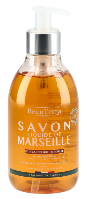 BeauTerra Flüssigseife Marseille Sheabutter - 300ml