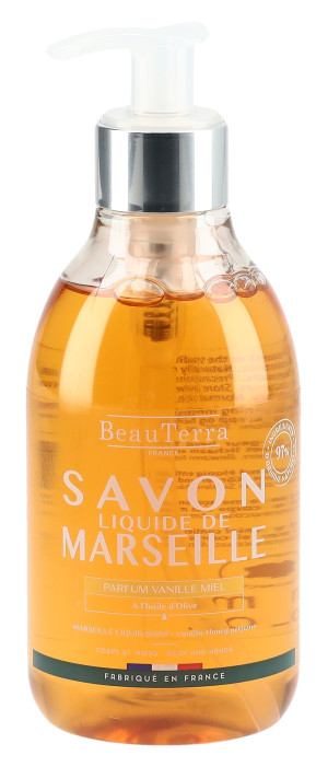 BeauTerra Flüssigseife Marseille Vanille Honig - 300ml