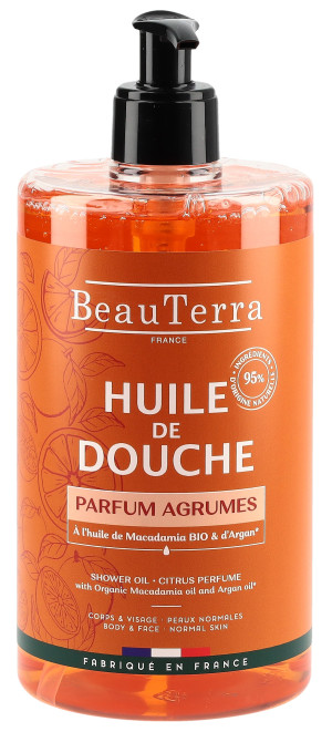 BeauTerra Duschöl Zitrusfrüchte - 750ml