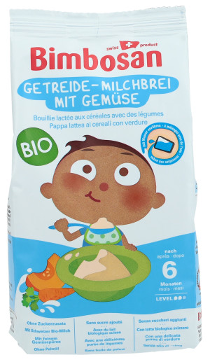 Bimbosan Bio Getreide Milchbrei Gemüse - 300g