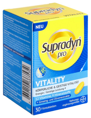 Supradyn pro Vitality Filmtablette - 30 Stk.