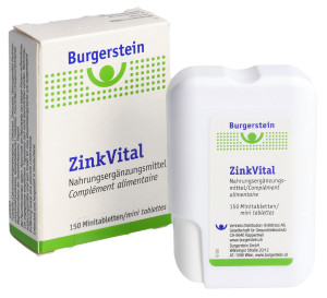 Burgerstein ZinkVital Mini 5mg - 150 Stk.