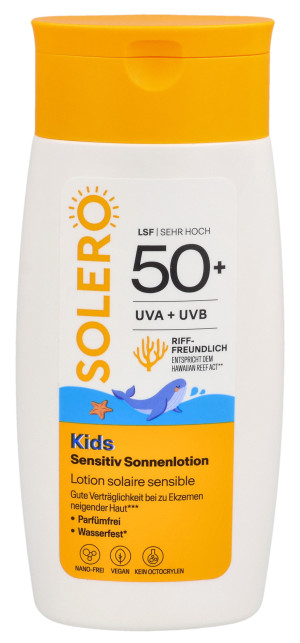 Solero Kids Sensitiv Sonnenlotion SPF50+ - 200ml