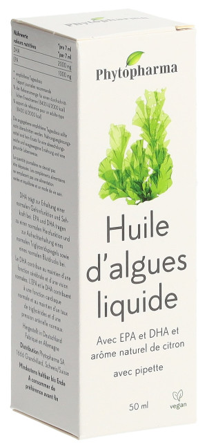Phytopharma Algenöl flüssig vegan - 50ml