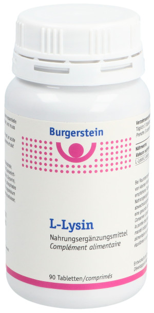 Burgerstein L-Lysin - 90 Tabl.