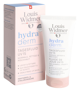 Louis Widmer hydraderm Tagesfluid UV 15 parf - 50ml