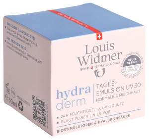 Louis Widmer hydraderm Tagesemulsion UV 30 parf - 50ml