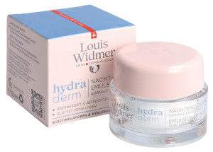 Louis Widmer hydraderm Nachtemulsion ohne Parfum - 50ml