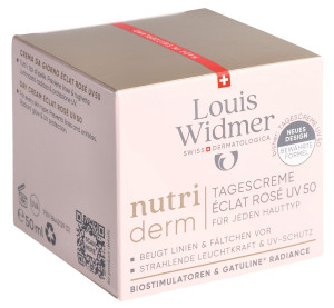 Louis Widmer nutriderm Tagescreme Éclat Rosé UV 50 parf - 50ml