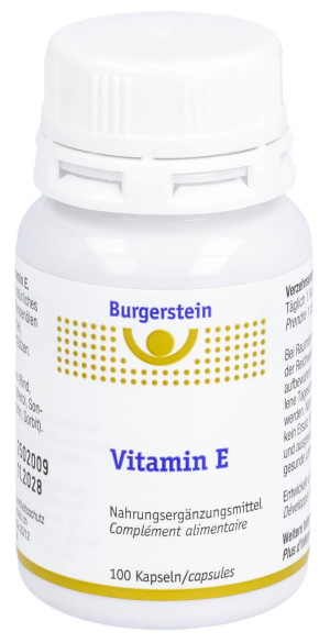 Burgerstein Vitamin E Kapseln - 100 Stk.