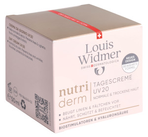 Louis Widmer nutriderm Tagescreme UV 20 parf - 50ml