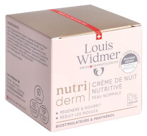 Louis Widmer nutriderm Nachtcreme Nutritive ohne Parfum - 50ml