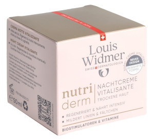 Louis Widmer nutriderm Nachtcreme Vitalisante parf - 50ml