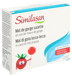 Similasan Halsweh Lolli - 8 Stk.