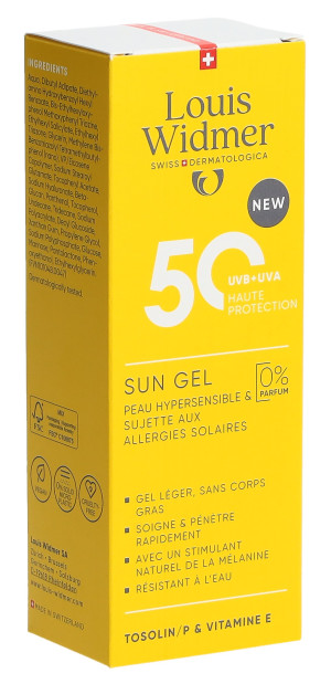 Louis Widmer Sun Gel 50 ohne Parfum - 100ml