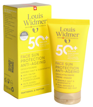 Louis Widmer Face Sun Protection Anti-Ageing 50+ parf - 50ml